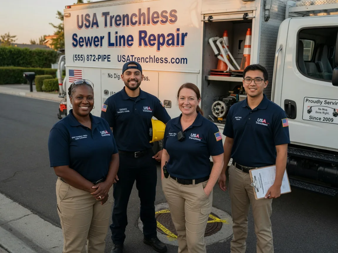 Sewer Line Repair company in Mounds, OK